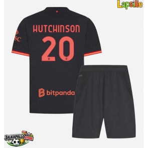AC Milan Omari Hutchinson #20 Kolmaspaita Lapsille 2026-27 Lyhythihainen (+ shortsit)